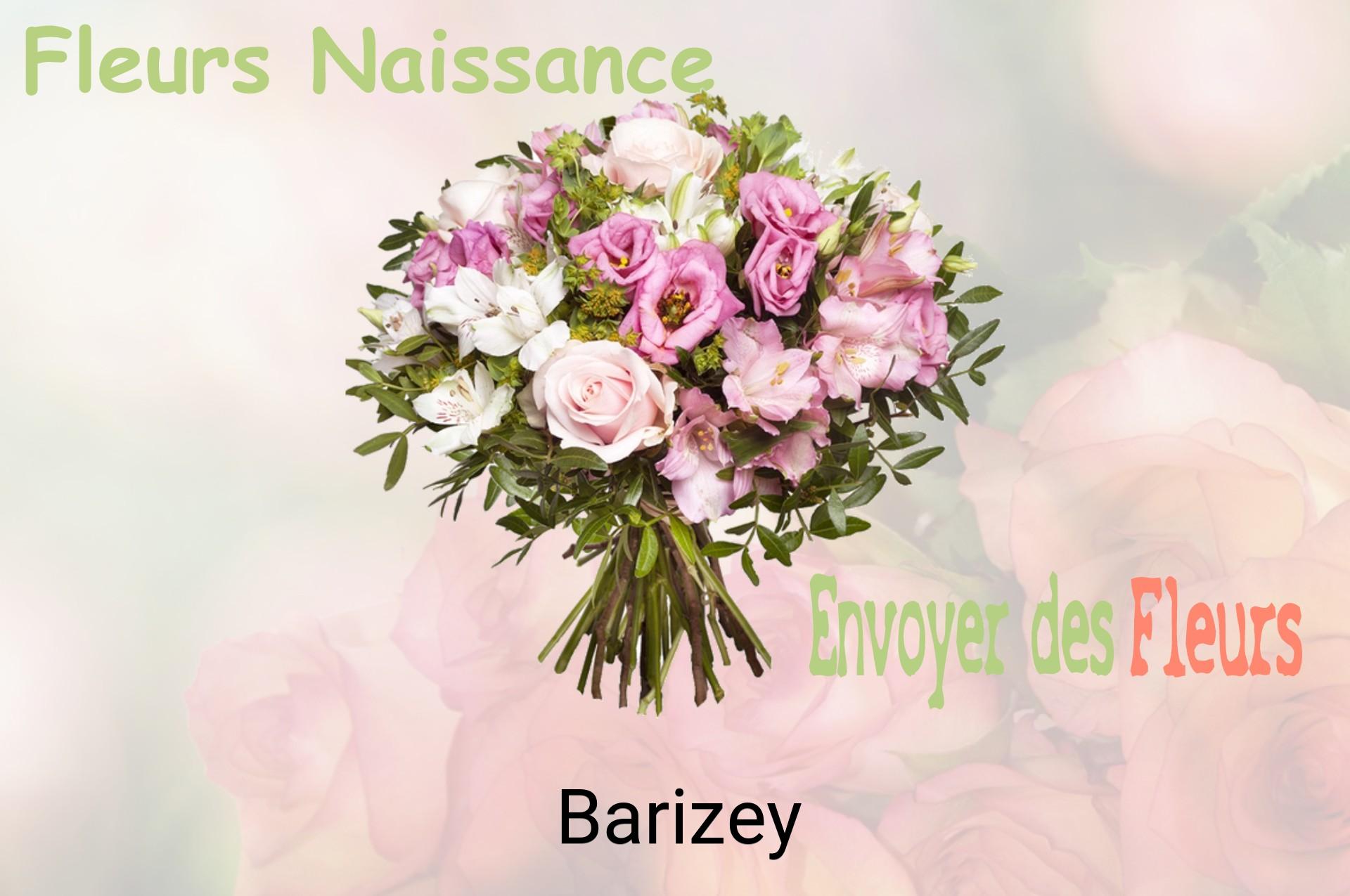 Bouquet de fleurs de naissance livré à Barizey
